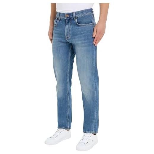 Tommy Hilfiger Mercer Str Boston Indigo Regular Pantalones Vaqueros, 38W/34L para Hombre