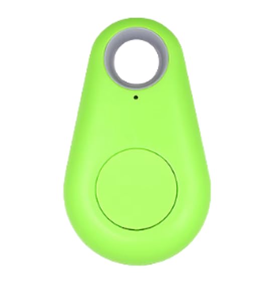 Portable Bluetooth Item Finder | Mini Smart Key Tracker with App | Anti Lost Locator Tag for Keys, Purse, Luggage & Backpack | Lightweight Travel Tracking Device | Green-image-19