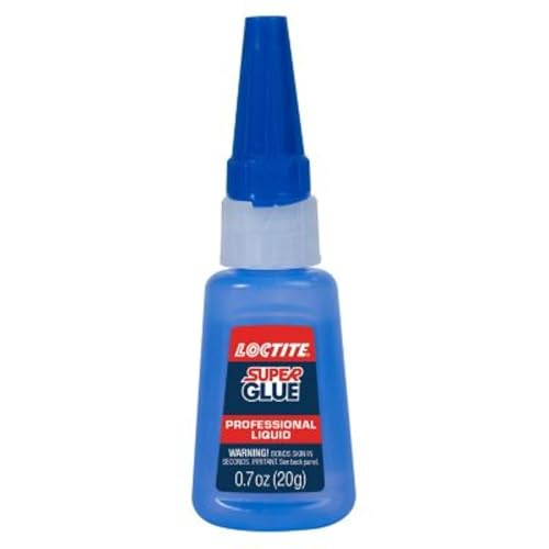 Loctite Super Glue Liquid Professional, Clear Superglue For Plastic, Wood, Metal, Crafts, & Repair, Cyanoacrylate Adhesive Instant Glue, Quick Dry - 0.14 fl oz Bottle, Pack Of 12