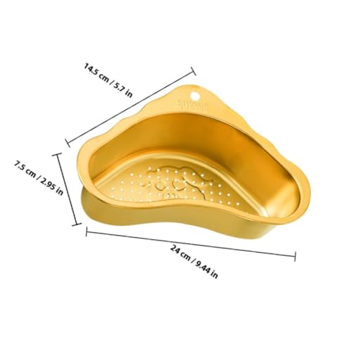Colador Triangular de Acero Inoxidable para Fregadero de Cocina miniatura 2