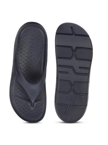 Image of Floatz 8711 1.2 Thong: Silver Casual Slip-On Thong Slippers for Men
