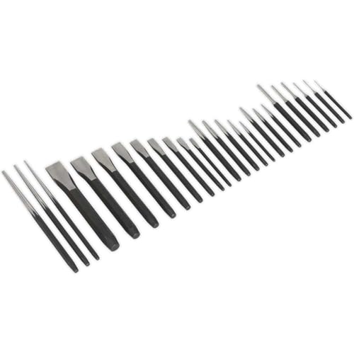 Sealey AK9298 26PC Punch & Chisel Set