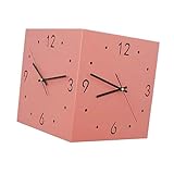 Photo Gallery rvhaoodi orologio da parete ad angolo a doppia faccia non ticchettatura facile da installare orologio quadrato decorativo per il ristorante da soggiorno in cucina, rosa Photo Gallery rvhaoodi orologio da parete ad angolo a doppia faccia non ticchettatura facile da installare orologio quadrato decorativo per il ristorante da soggiorno in cucina, rosa