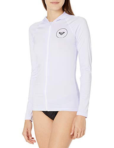 Roxy Women's Essentials-Hoodie Lycra, Bright White, S