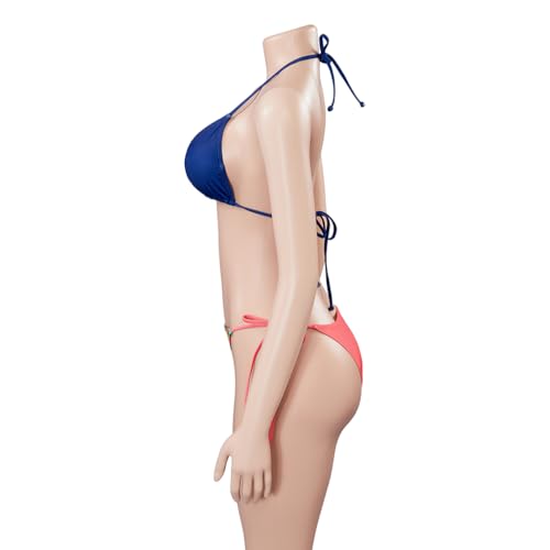 iSHOWcos Nico Robin Cosplay Bikini Women Sexy Triangle Bikini Halter Two Piece Set Swimsuit String Tie Side Bathing Suit3