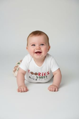 Image of Baby Boys Girls 2pc Outfit Set Short Sleeve Bodysuit with Pants