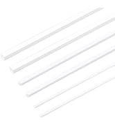 Plastic Abs Lavorazione Tubi ABS Quadrati 10x10x250mm - Confezione Da 20 Pezzi Per Modellismo E Fai Da Te Tubi Abs 10x10mm 250mm - Foto 7