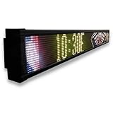 Skybox Fancave - Titan Series LED Ticker (16 Pixels 6mm) | Great for Sports or Stocks | Wired or Wireless | Full Color with Logos