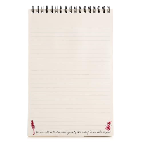 Bloc-notes Harry Potter à spirale Le Chicaneur avec feuilles lignées et stickers