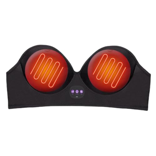 Masajeador de senos eléctrico ForBreast contra la flacidez con calor ajustable y diseño 3D