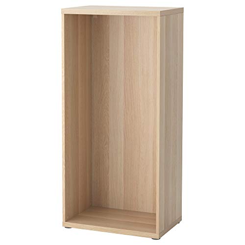 Cadre BESTÅ 60x40x128 cm structure modulable effet chêne - 2
