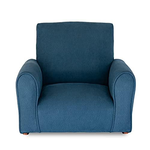 Kid's Chair, Toddler's Upholstered Armchair, Child's Rocking Chair (Navy, Rockers) #TOP4
