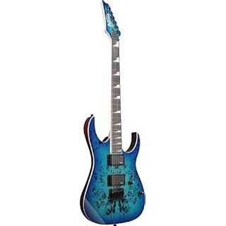 Ibanez GRGR221PA-AQB Guitare électrique Aqua Burst - Les Beatles, Paul McCartney, John Lennon, RIngo Starr, George Harrison Ibanez GRGR221PA-AQB Guitare électrique Aqua Burst – Image 3