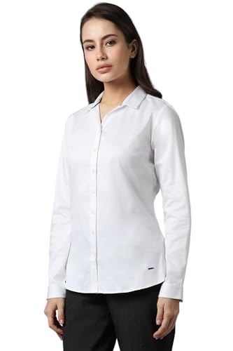 Image of Allen Solly Women's Cotton Classic Fit Solid Fashion Vest