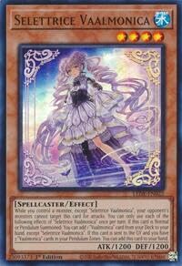 Carte Selettrice Vaalmonica LEDE-EN022 Ultra Rare Yu-Gi-Oh 1ère édition