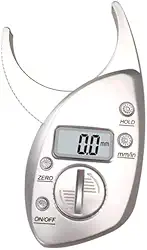 Adipômetro Aparelho Medidor de Gordura Corporal Digital Portátil