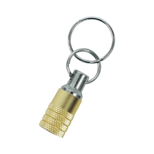 モトコマ ソケットキャッチホルダーチャック KS-10G ゴールド 本体サイズ(約):幅15×奥15×高38mm