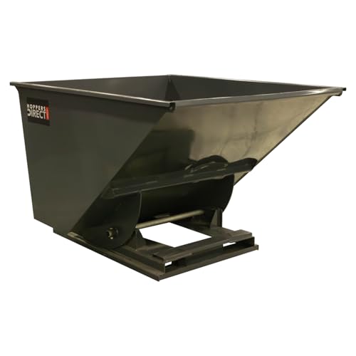 Heavy Duty Self-Dumping Hopper, 2 cu yd Tall, 6000 lb Capacity, 70.331