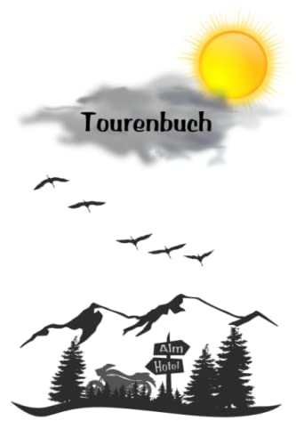 Tourenbuch Motorrad Reisetagebuch Motorradtouren Routen Logbuch Quad...