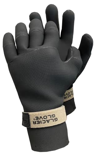 Glacier Glove Perfect Curve Waterproof Gloves - Small - Black