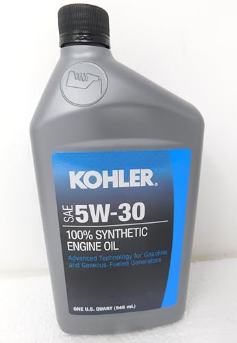 Kit cambio de aceite 5W-30 sintético Kohler 2 cuartos y filtro miniatura 3