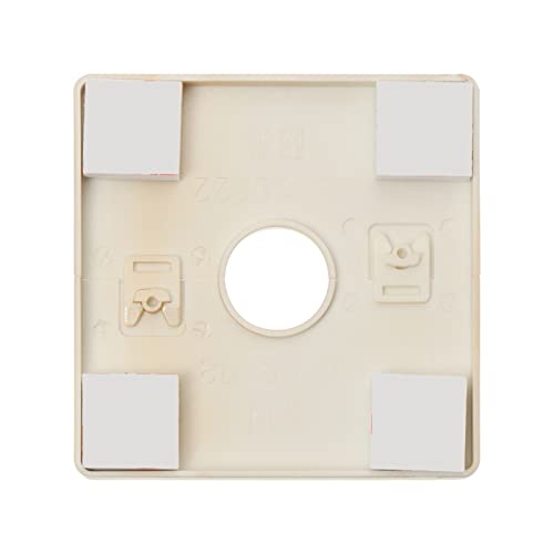 Willwa 1Pc Wall Hole Decor Cover Separable Snap-On Panel Cabinet Office Desk Hole Cap Air-Conditioning Dust Pipe Plug Hardware (Color : Black-Inner 22Mm, Size : A) #TOP3