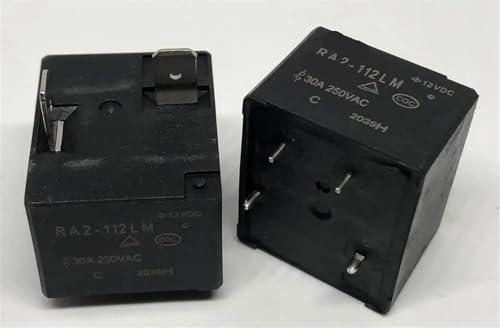 Relé RA2-112LM T91-1A-12V de 4 pines para solucionar fallos de encendido eléctrico