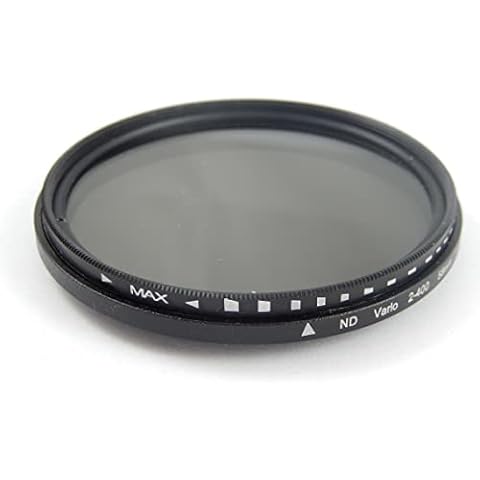 vhbw Graufilter ND-Filter ND-Fader variabel ND2-400 55 mm Cover