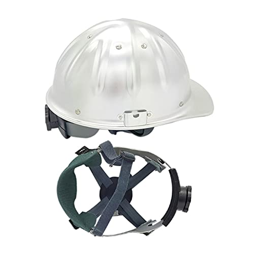 Aluminum Alloy Helmet High Strength Helmet V Design is More Sturdy and The Aluminum Alloy Reinforcement on The Top is Safer