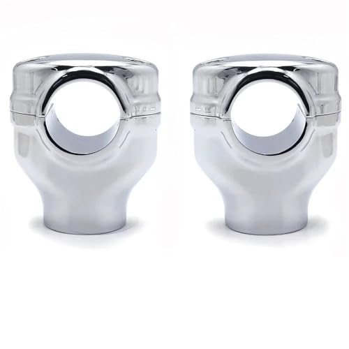 Pinces de guidon 2" pour Dyna et Road King avec réhausseur de 1.25 pouce