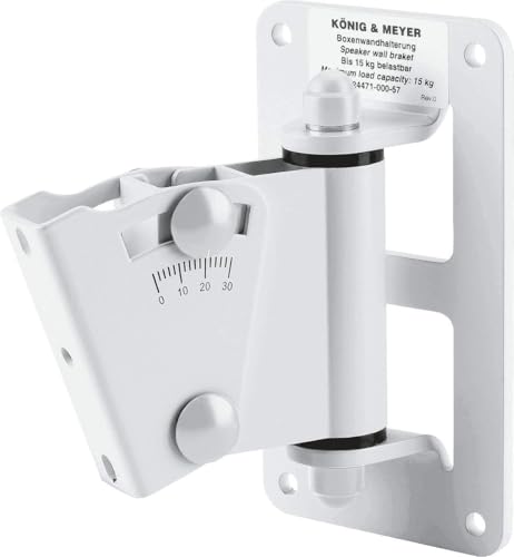 K&M 24471-000-57 König & Meyer 24471.000.57 Speaker Wall Mount | Surround Sound Wireless Home Theater cover