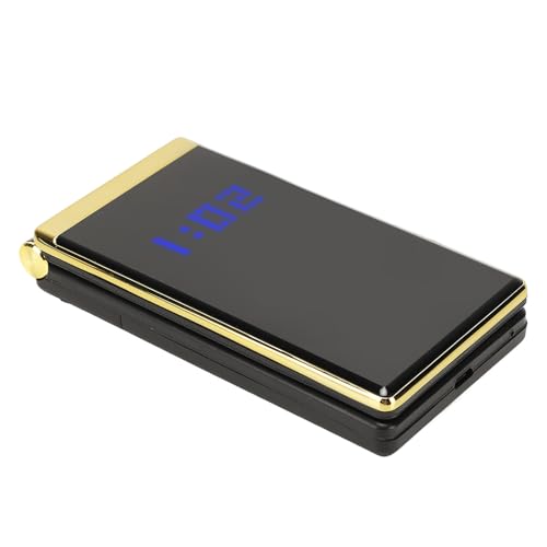 Zunate Entsperrtes Flip-Handy für Senioren, Grundfunktion, Großes Tastenhandy 2G, 5900 MAh, SOS-Taste, Taschenlampe, Dual-SIM, Laute Stimme, 2,8-Zoll-Bildschirm für ältere Menschen, Kinder
