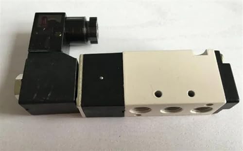 Vanne de commande pneumatique 4V110-06 distributeur monostable AC 220V - 3