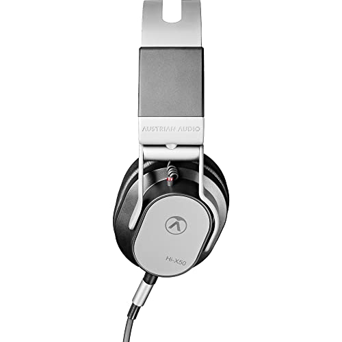 Austrian Audio Hi-X50 Professional Closed-Back On-Ear Headphones, Metallic (Black, Silver, or Gray) - Image 2