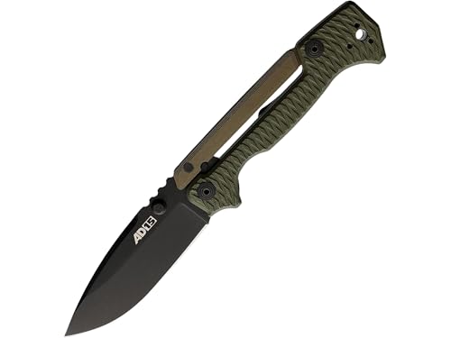 Cold Steel AD-15 Pocket Knife 3.5 Drop Point CPM S35VN Black Blade G-10 Handle OD Green