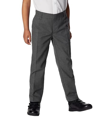 Boys Dress Pants Elastic Waist School Uniform Pants for Boys Size 2-203