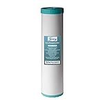 iSpring FM25B Iron Manganese Reducing Whole House Water Filter Replacement Cartridge, 4.5" x 20"