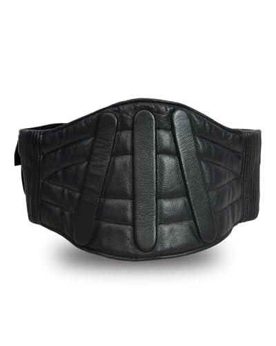 First Mfg Co - Kidney Belt - Leather - Black - 2X Large
