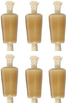 Franmara Wine Bottle Candle, Ceramic - Tan, Set of 6
