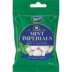 Beacon_Mint Imperials PepperMint Sweets_2.64oz/75g_1 Pack
