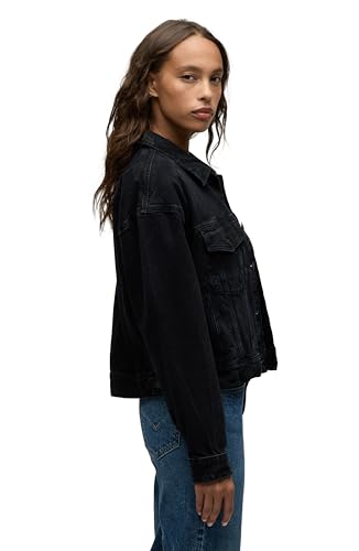 HUDSON Women's Brea Swing Trucker Jacket2