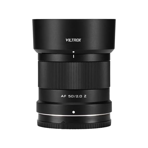 VILTROX Lente 50 mm F2 Full Frame para Nikon Z, AF 50 mm f/2 Z Standard Prime Large Aperture para montagem Nikon Z, lente Z Ultra-Compact z Mount para Z8, Z9, Z6, Z7, Z6 II, Z7 II, Z5, Z50, ZF e Z30