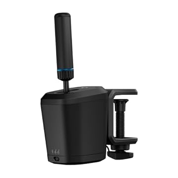 RS Câmbio e Freio de Mão Logitech G compatível com Volantes G29/G920/G923 com Suporte de Mesa e Alavanca de Altura Ajustável para Playstation e Xbox Series X|S