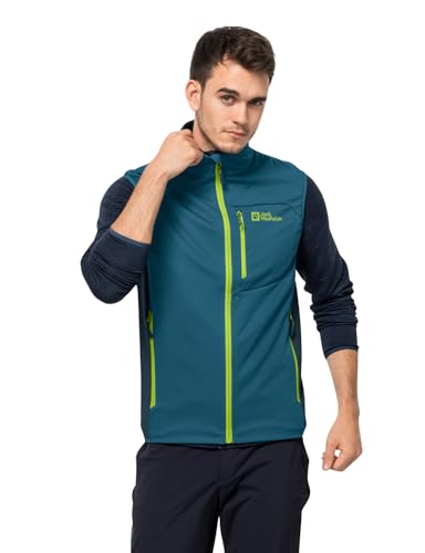 Jack Wolfskin Highest Peak Gilet M vêtement de mi-saison pour les sorties en montagne