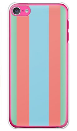 ガールズネオ apple iPod touch 第6世代 ケース (レトロストライプ 1) Apple iPodtouch6-PC-OCA-0099