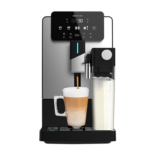 Cecotec Cafetera Superautomática Cremmaet Latte. 1350W, 19 Bares,...