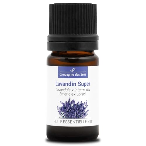LAVANDINO SUPER BIO - 5mL - Olio Essenziale di Qualità Premium - 100% Puro, Naturale, Garantito ChromaCert® - Chemiotipizzato & Integrale