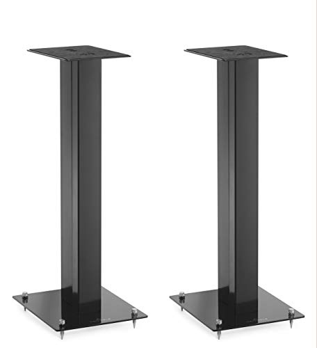 DESIGN UNICO & FACILITE: I piedini per altoparlanti S02 sono disponibili in bianco e nero. Il tubo ha una finitura laccata per adattarsi in modo elegante a qualsiasi interno. Vengono forniti con un manuale di istruzioni dettagliato per assemblare facilmente il supporto, l'operazione è semplice e richiederà solo pochi minuti.