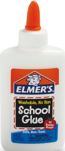 Elmer's Liquid School Glue, Washable, Safe...