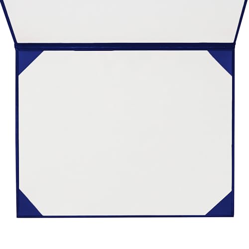 GraduationMall 8.5"x11" Smooth Padded Diploma Cover Certificate Holder Royal,12-Packs by GraduationMall - Used condition - Image 4